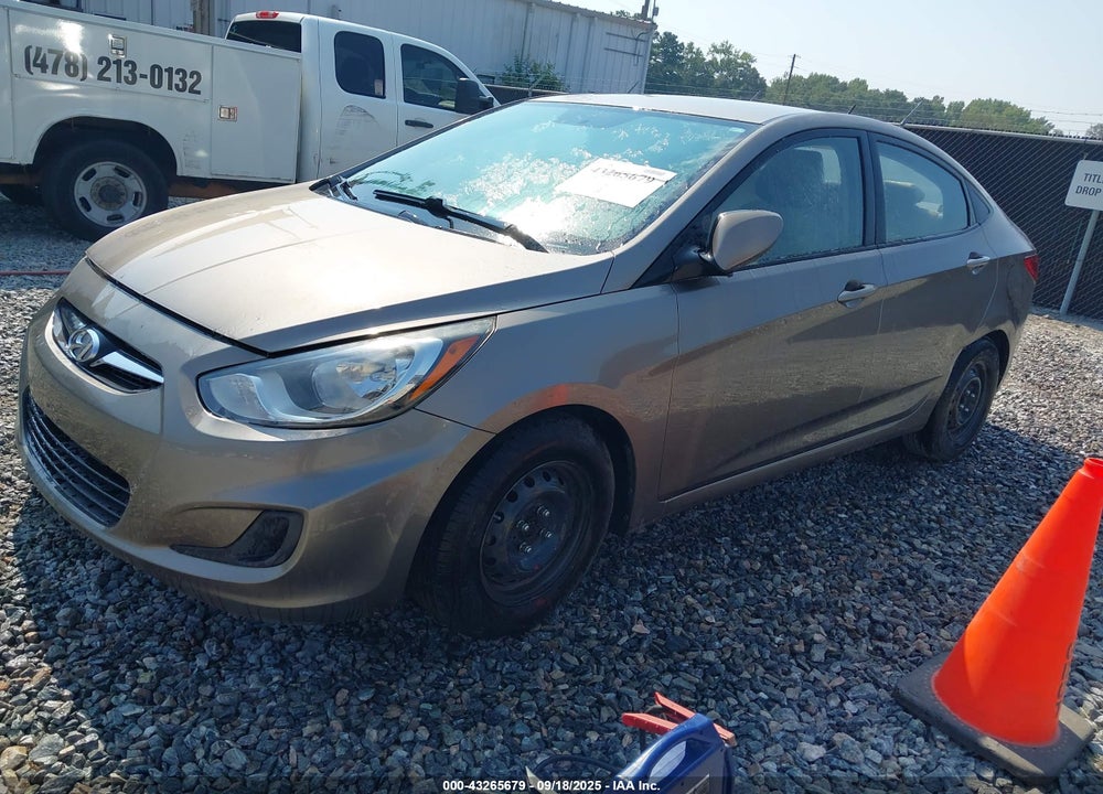 2014 HYUNDAI ACCENT GLS VIN: KMHCT4AE3EU641578