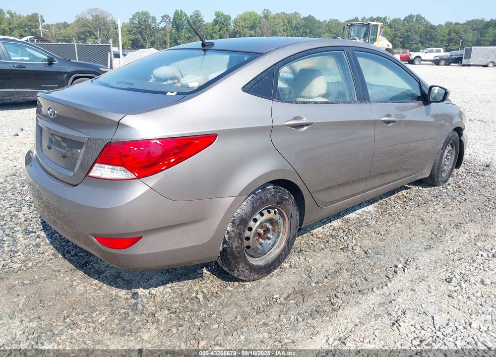2014 HYUNDAI ACCENT GLS VIN: KMHCT4AE3EU641578