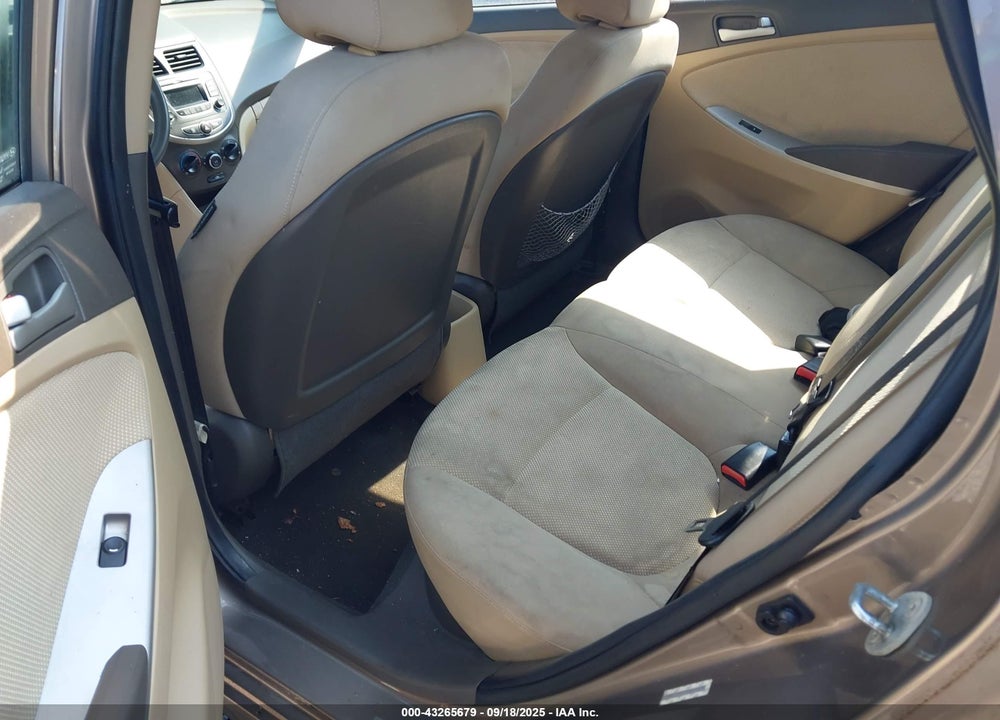 2014 HYUNDAI ACCENT GLS VIN: KMHCT4AE3EU641578