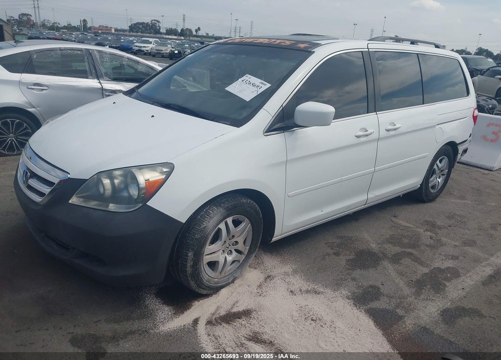 2007 HONDA ODYSSEY EX-L VIN: 5FNRL38797B400703