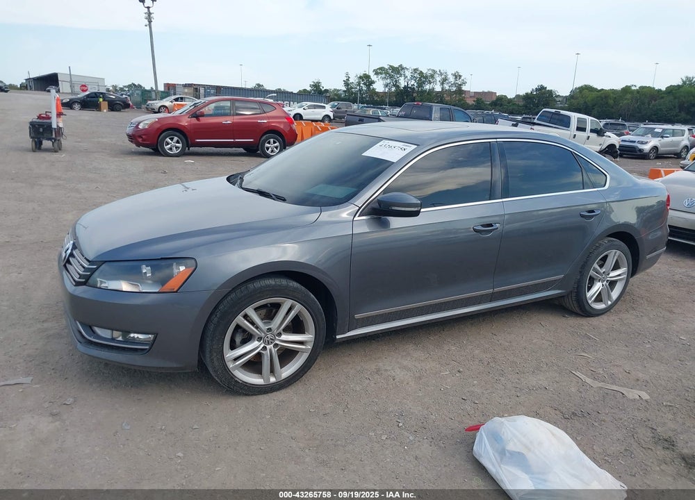 2014 VOLKSWAGEN PASSAT 2.0L TDI SEL PREMIUM VIN: 1VWCN7A38EC041740
