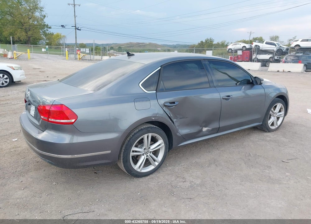 2014 VOLKSWAGEN PASSAT 2.0L TDI SEL PREMIUM VIN: 1VWCN7A38EC041740