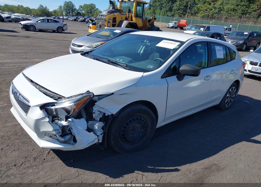 2018 SUBARU IMPREZA VIN: 4S3GTAA65J3724586