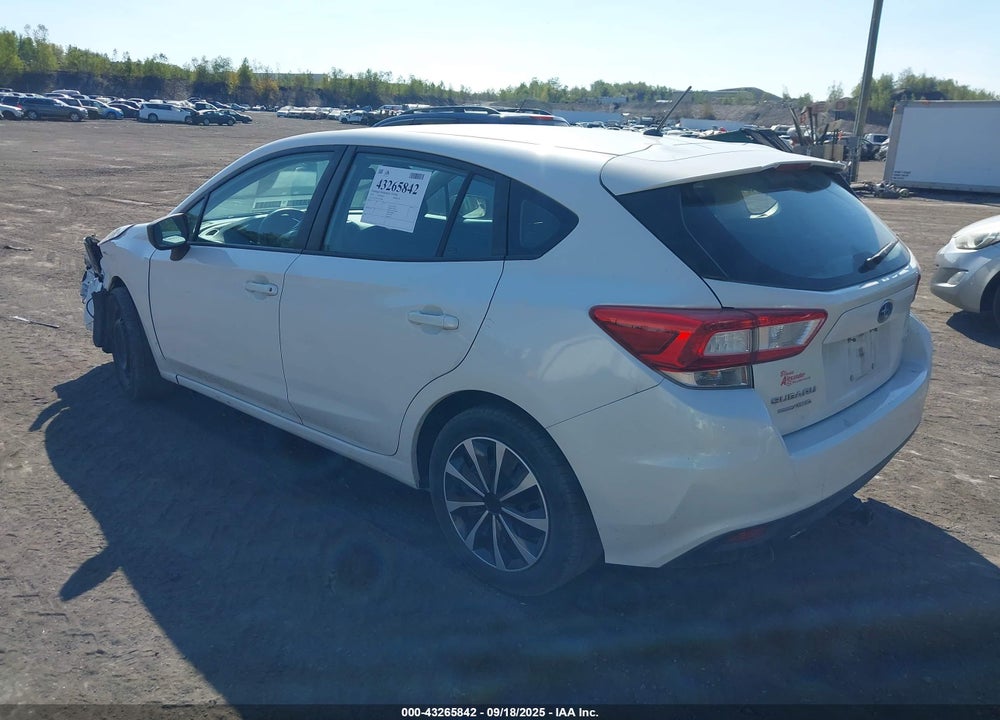2018 SUBARU IMPREZA VIN: 4S3GTAA65J3724586