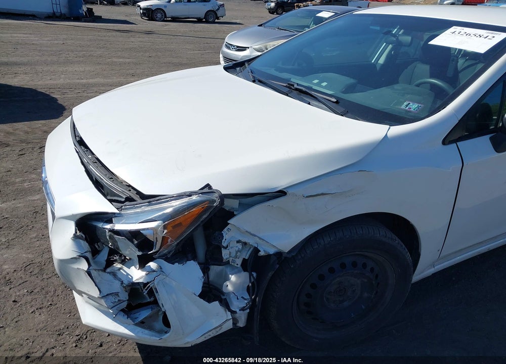 2018 SUBARU IMPREZA VIN: 4S3GTAA65J3724586