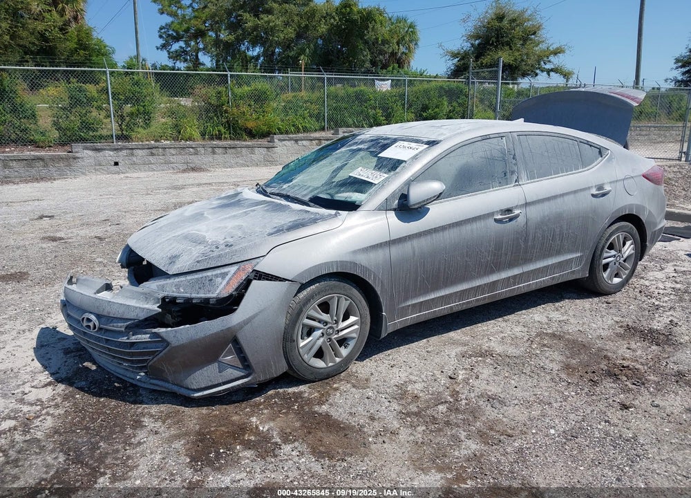 2020 HYUNDAI ELANTRA SEL VIN: KMHD84LF4LU078128
