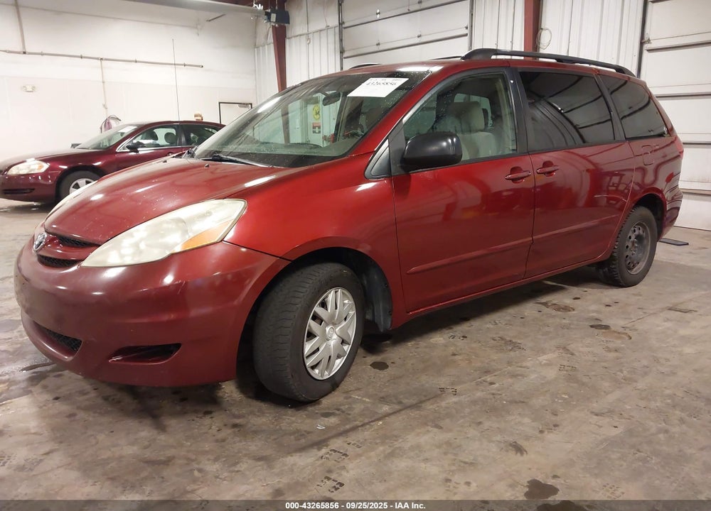 2007 TOYOTA SIENNA LE VIN: 5TDZK23CX7S034831