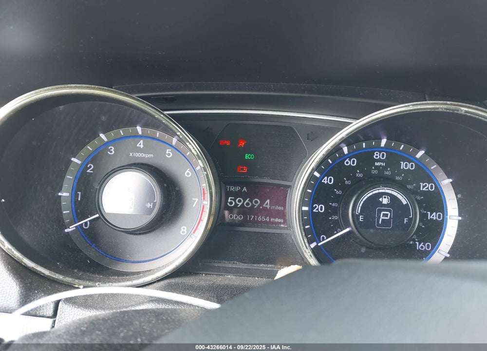 2012 HYUNDAI SONATA VIN: 5NPEB4AC5CH426824