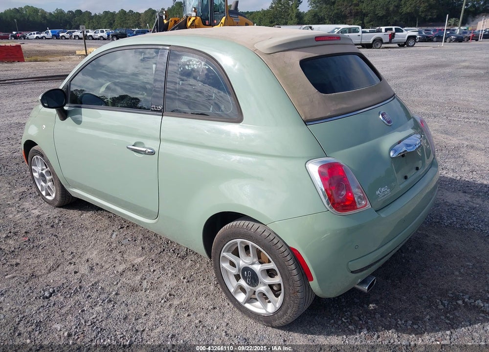 2013 FIAT 500C VIN: 3C3CFFDR0DT607715