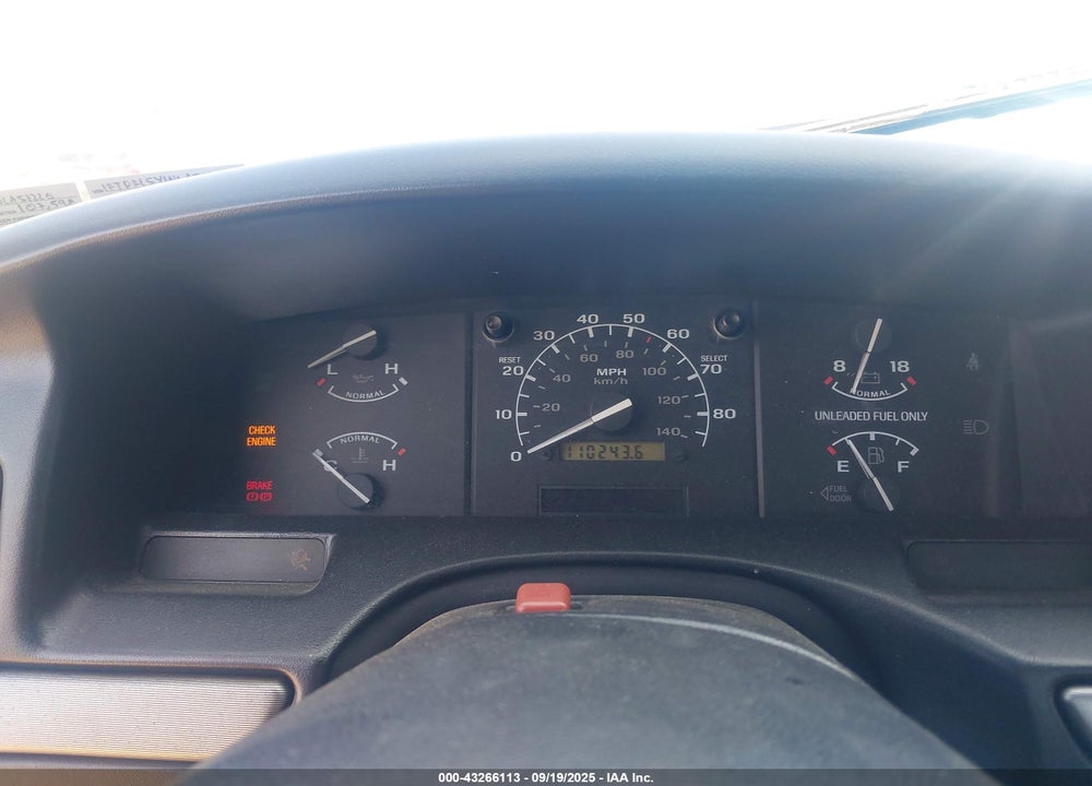 1992 FORD F150 VIN: 1FTDF15Y1NLA51226