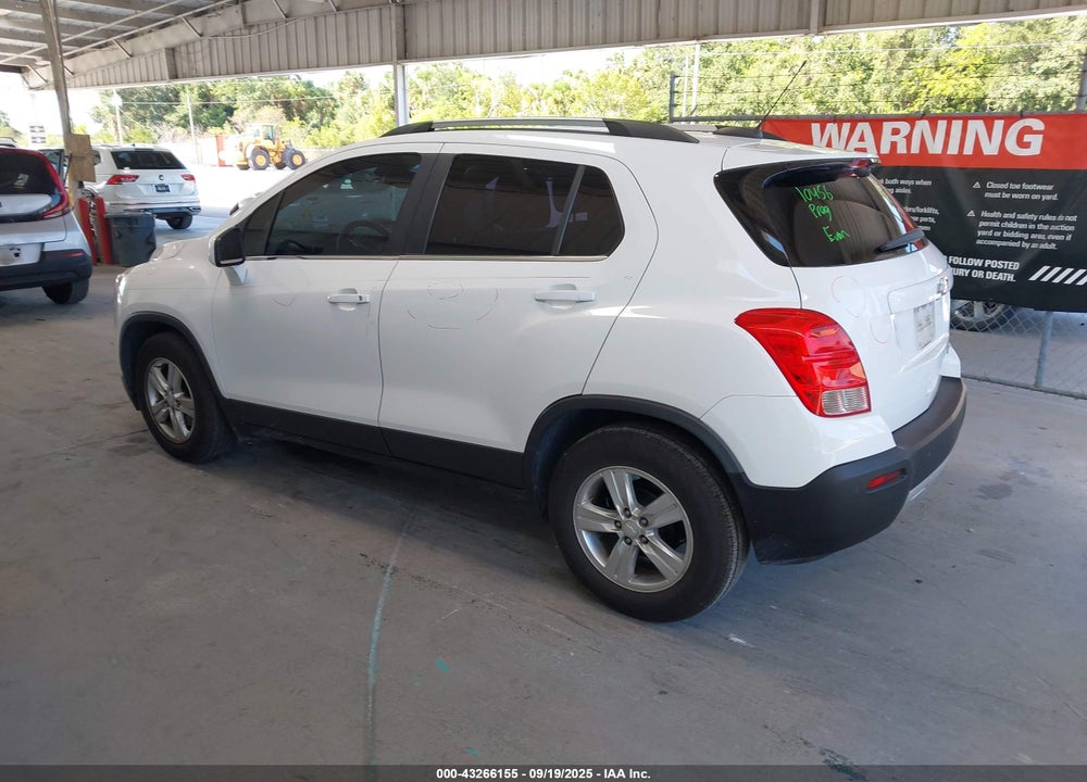 2015 CHEVROLET TRAX VIN: 3GNCJLSB4FL255005