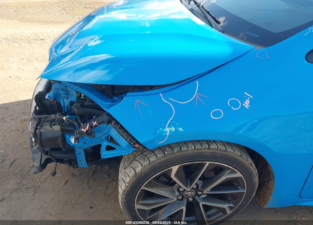 2019 TOYOTA COROLLA VIN: JTNK4RBE8K3038194