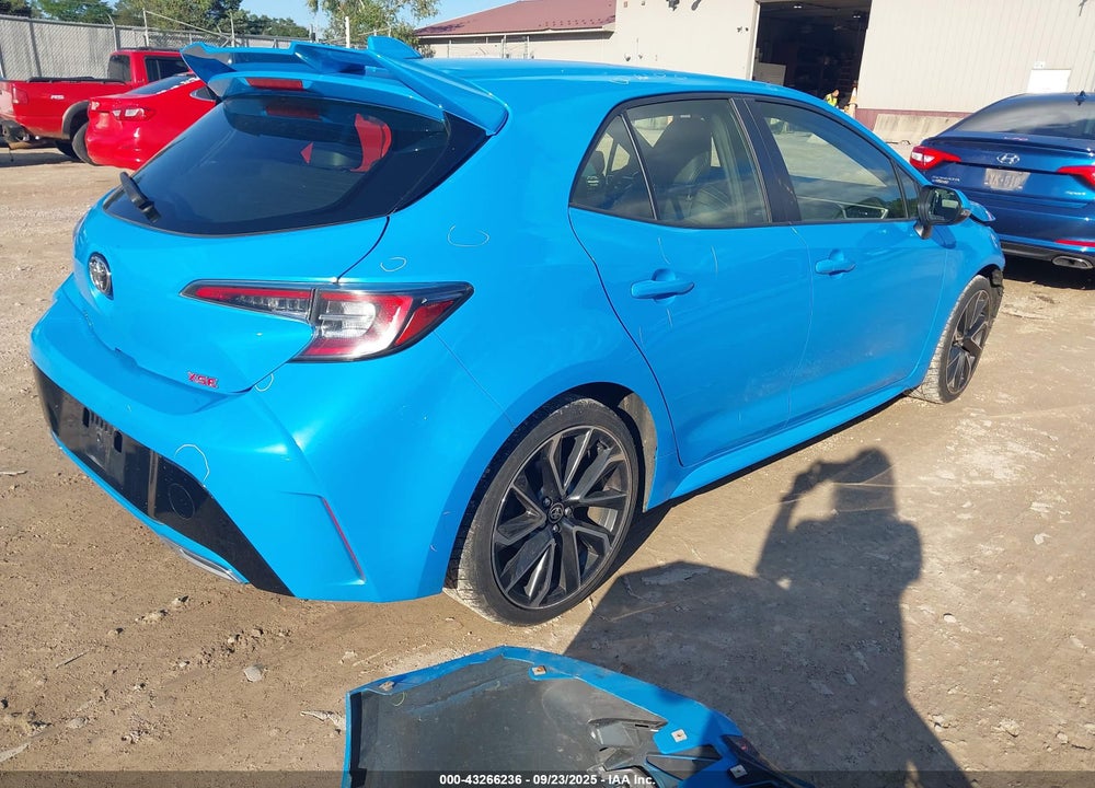 2019 TOYOTA COROLLA VIN: JTNK4RBE8K3038194