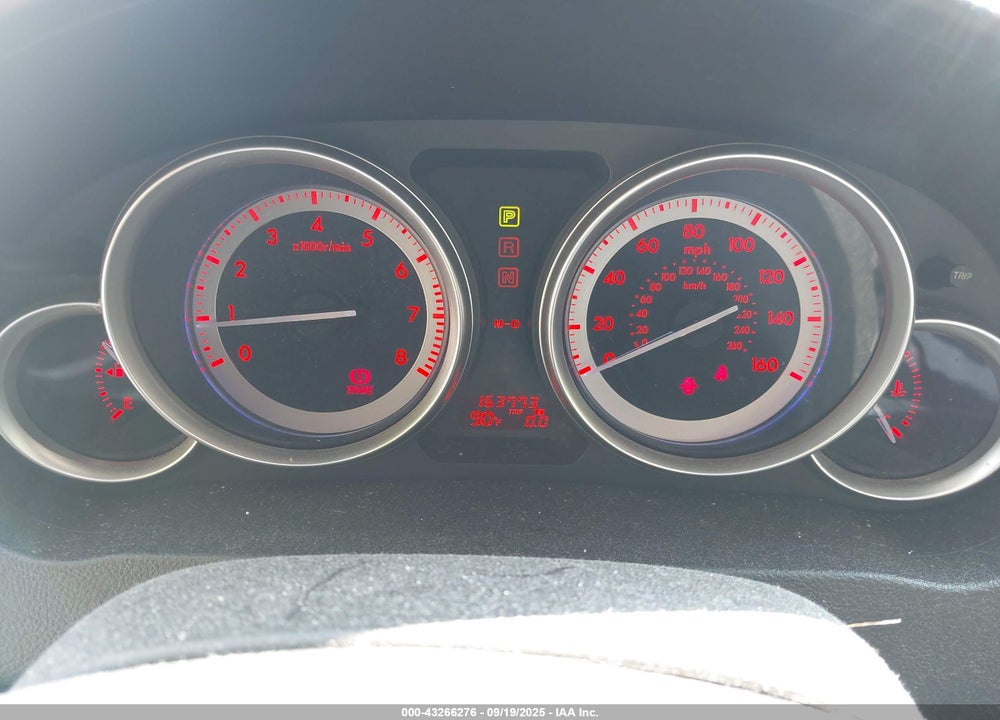 2009 MAZDA 6 VIN: 1YVHP82B895M01589