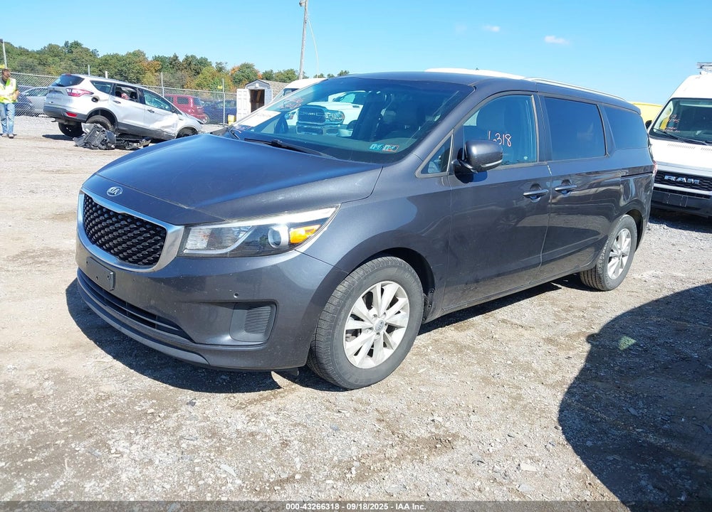 2017 KIA SEDONA LX VIN: KNDMB5C16H6269447