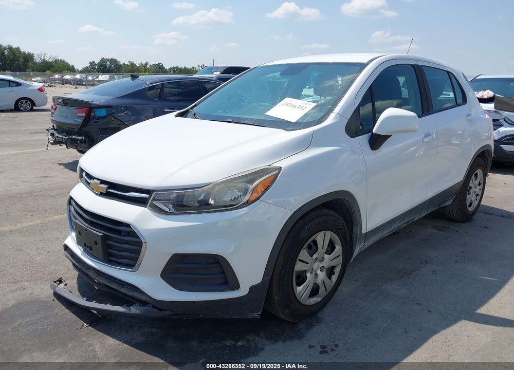 2018 CHEVROLET TRAX LS VIN: 3GNCJKSB1JL187491
