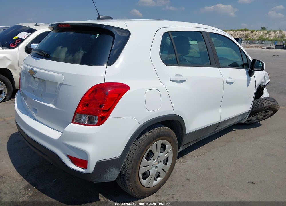 2018 CHEVROLET TRAX LS VIN: 3GNCJKSB1JL187491