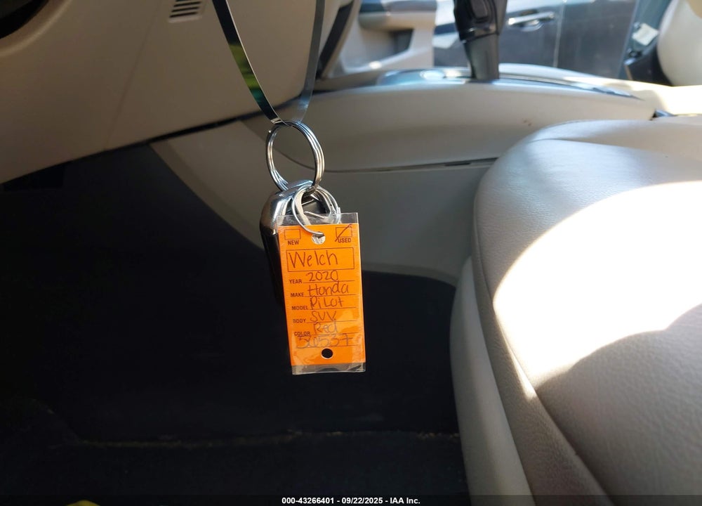 2020 HONDA PILOT VIN: 5FNYF5H59LB016556