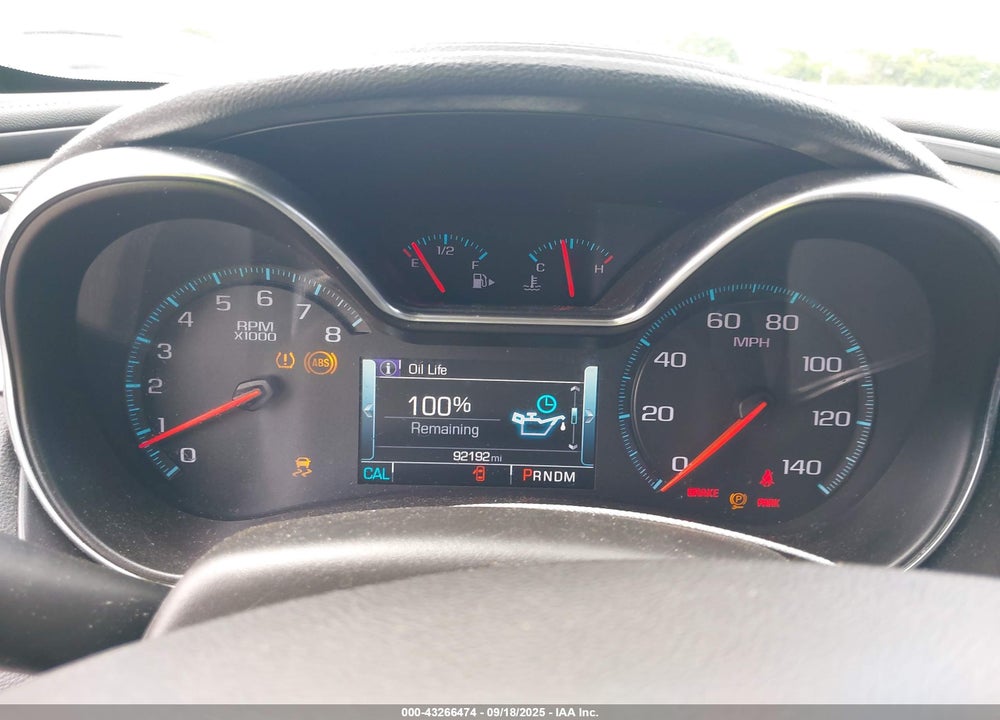 2016 CHEVROLET IMPALA 2LT VIN: 2G1115S31G9116998