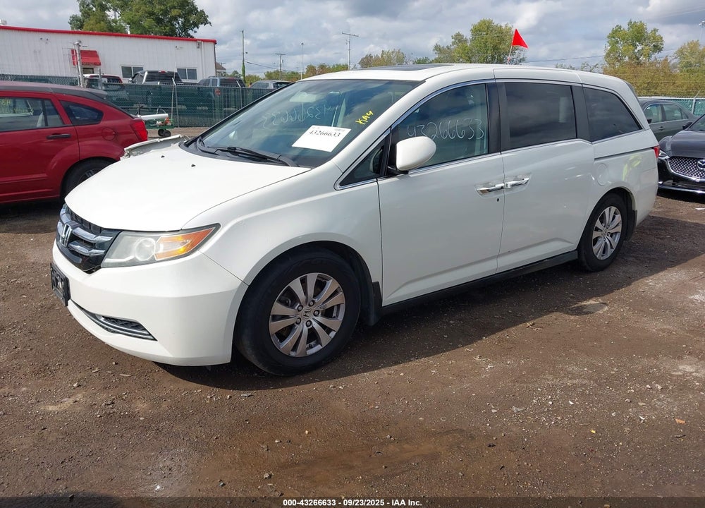 2015 HONDA ODYSSEY EX-L VIN: 5FNRL5H68FB126878