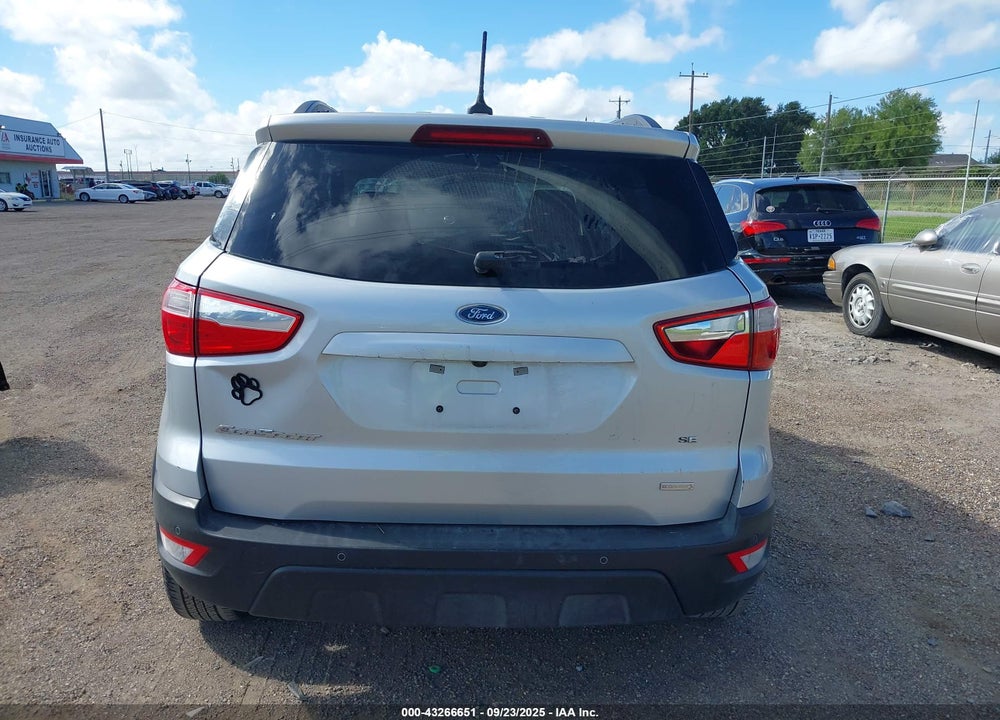 2020 FORD ECOSPORT SE VIN: MAJ3S2GE9LC337408