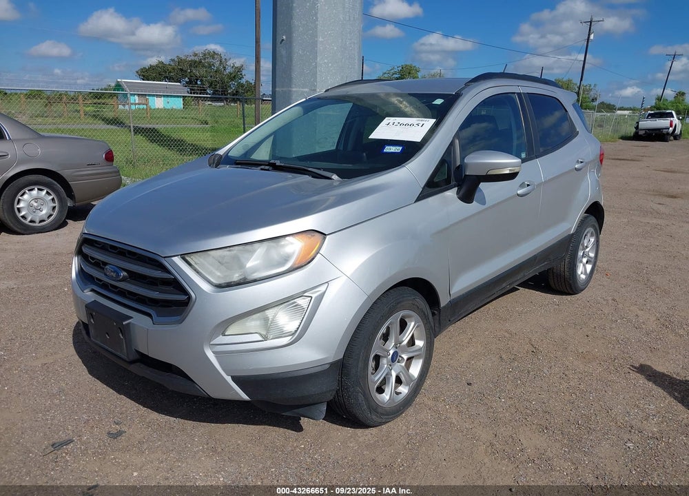 2020 FORD ECOSPORT SE VIN: MAJ3S2GE9LC337408