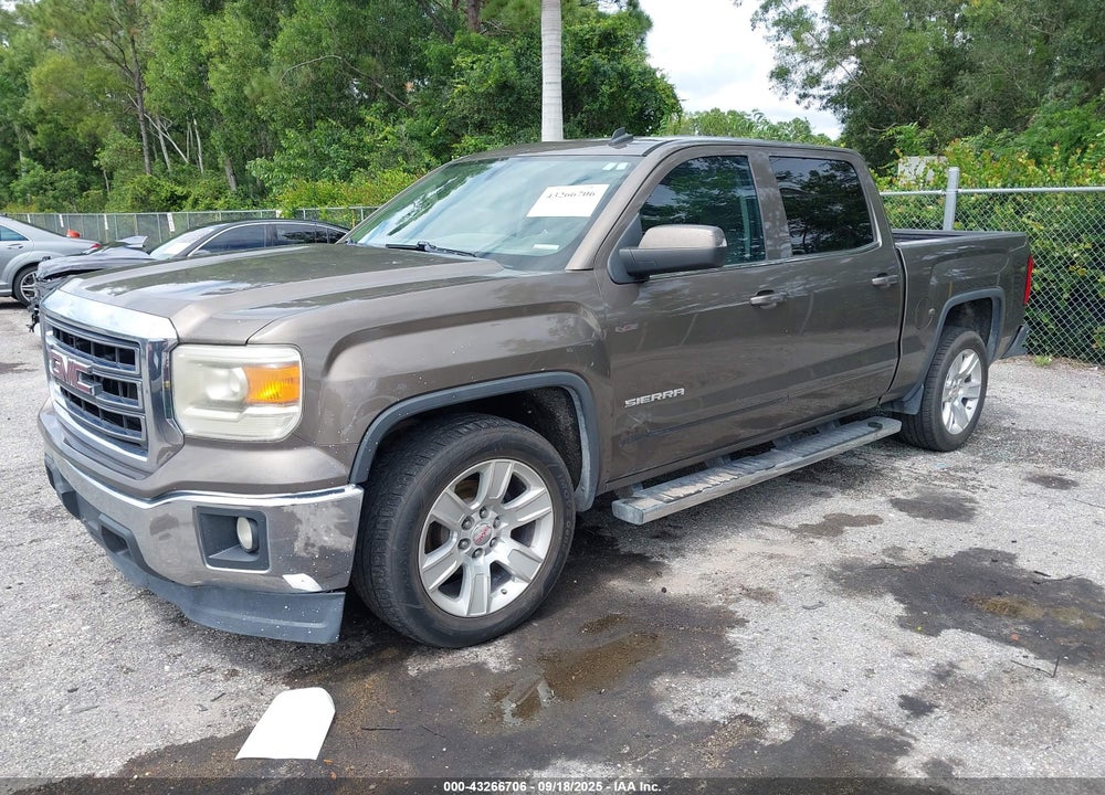2014 GMC SIERRA 1500 SLE VIN: 3GTP1UEC9EG212114