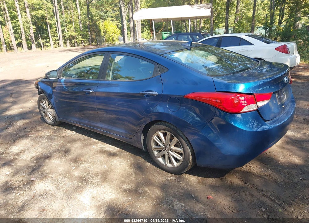 2016 HYUNDAI ELANTRA VIN: KMHDH4AE0GU480678