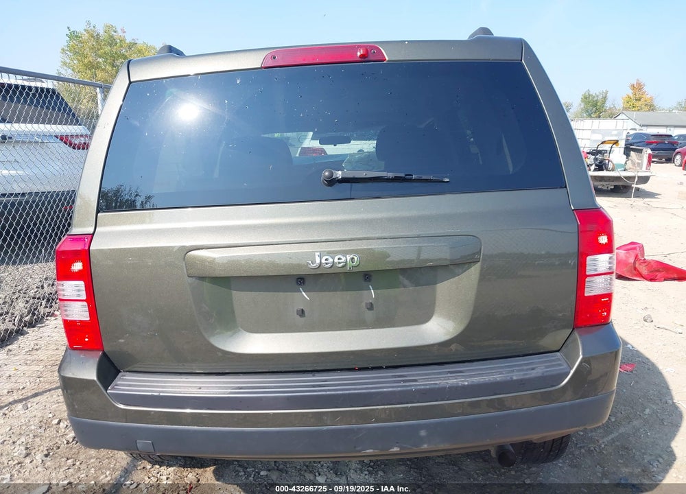 2015 JEEP PATRIOT VIN: 1C4NJPBA2FD280393