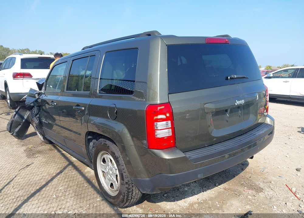 2015 JEEP PATRIOT VIN: 1C4NJPBA2FD280393
