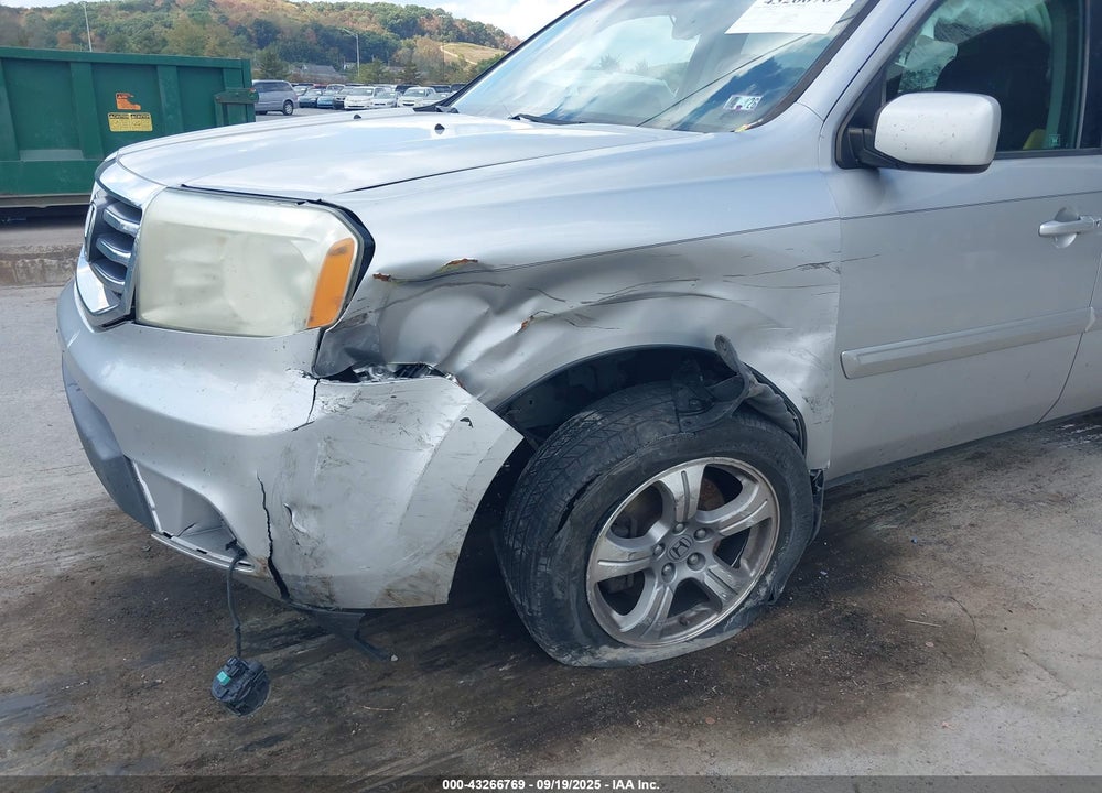 2012 HONDA PILOT VIN: 5FNYF3H62CB022096