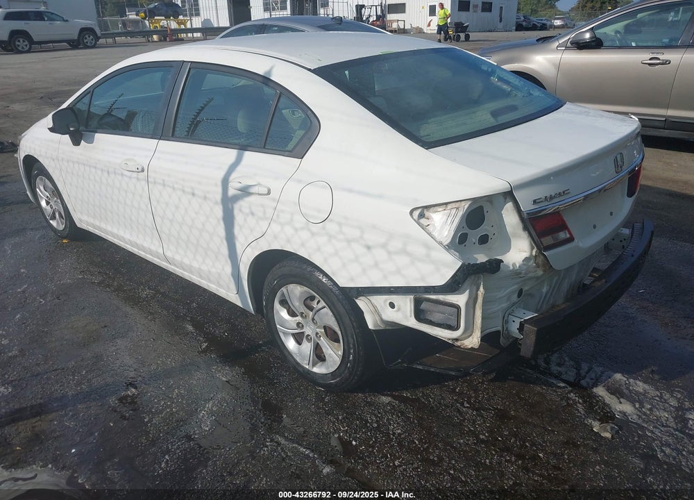 2013 HONDA CIVIC LX VIN: 2HGFB2F58DH571810