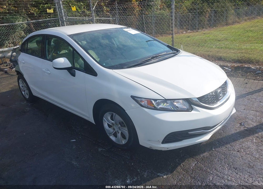 2013 HONDA CIVIC LX VIN: 2HGFB2F58DH571810