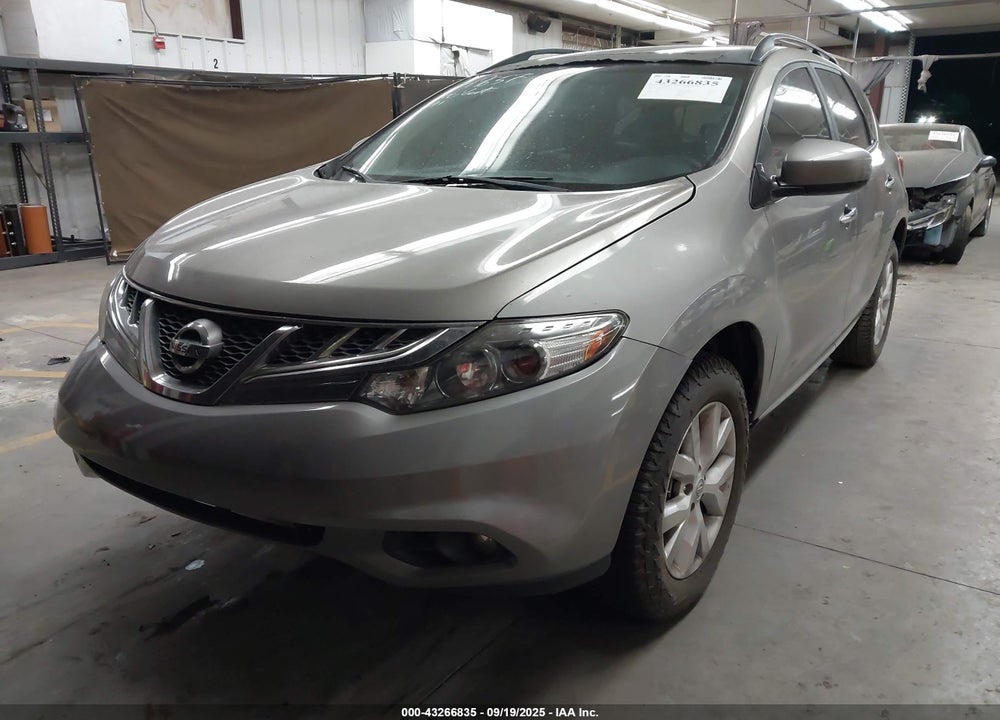 2012 NISSAN MURANO VIN: JN8AZ1MU6CW110246