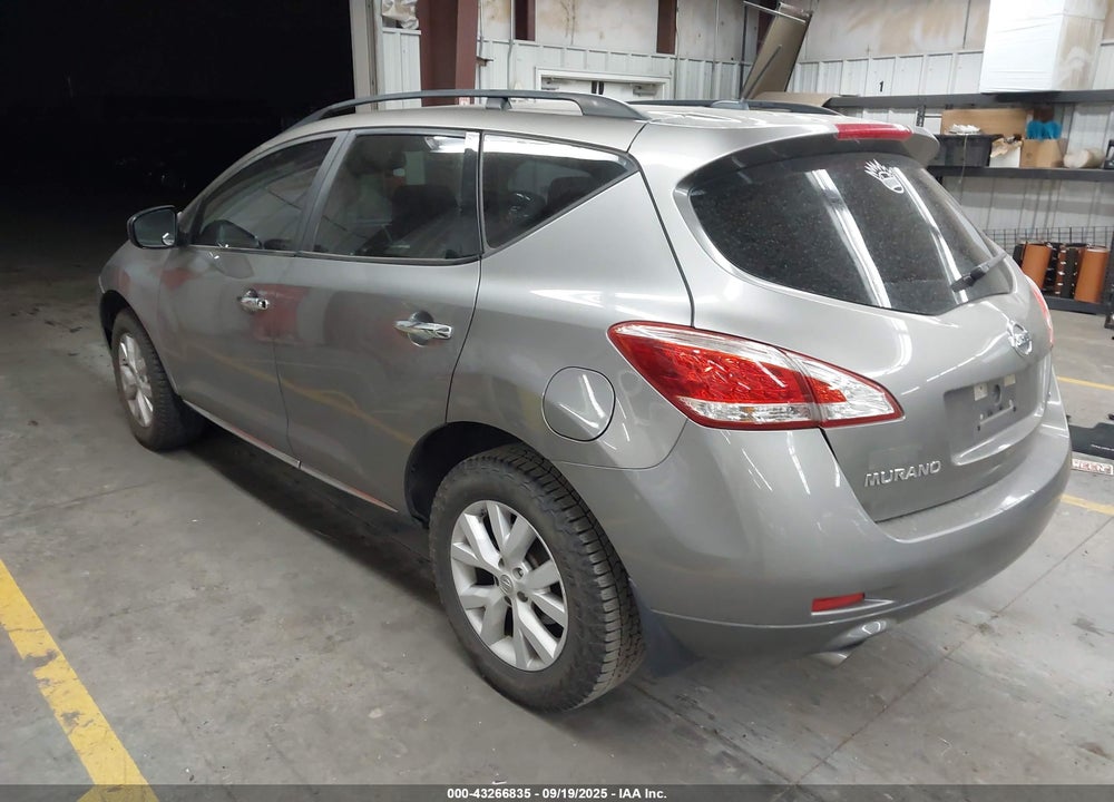2012 NISSAN MURANO VIN: JN8AZ1MU6CW110246