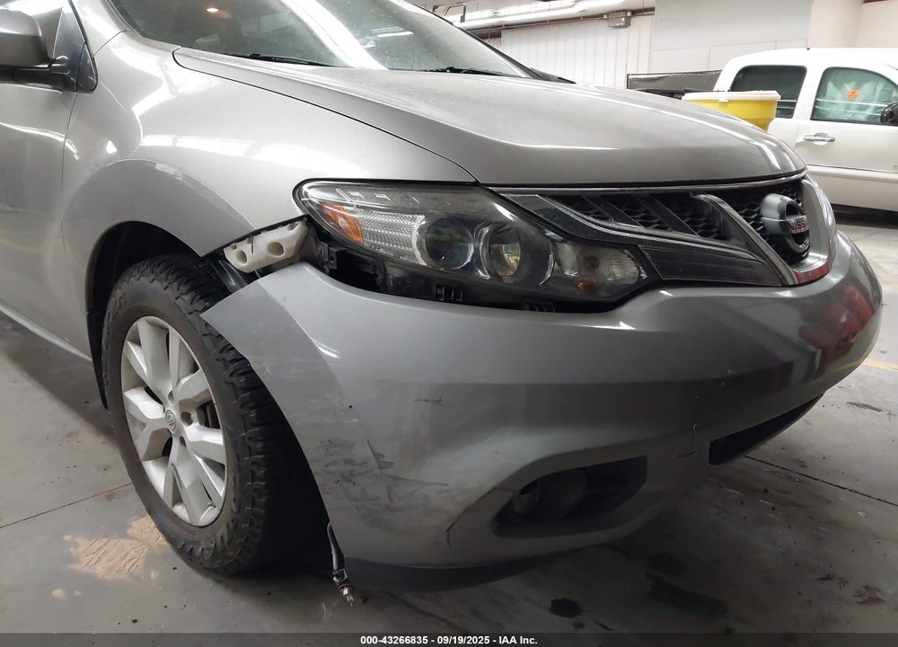 2012 NISSAN MURANO VIN: JN8AZ1MU6CW110246