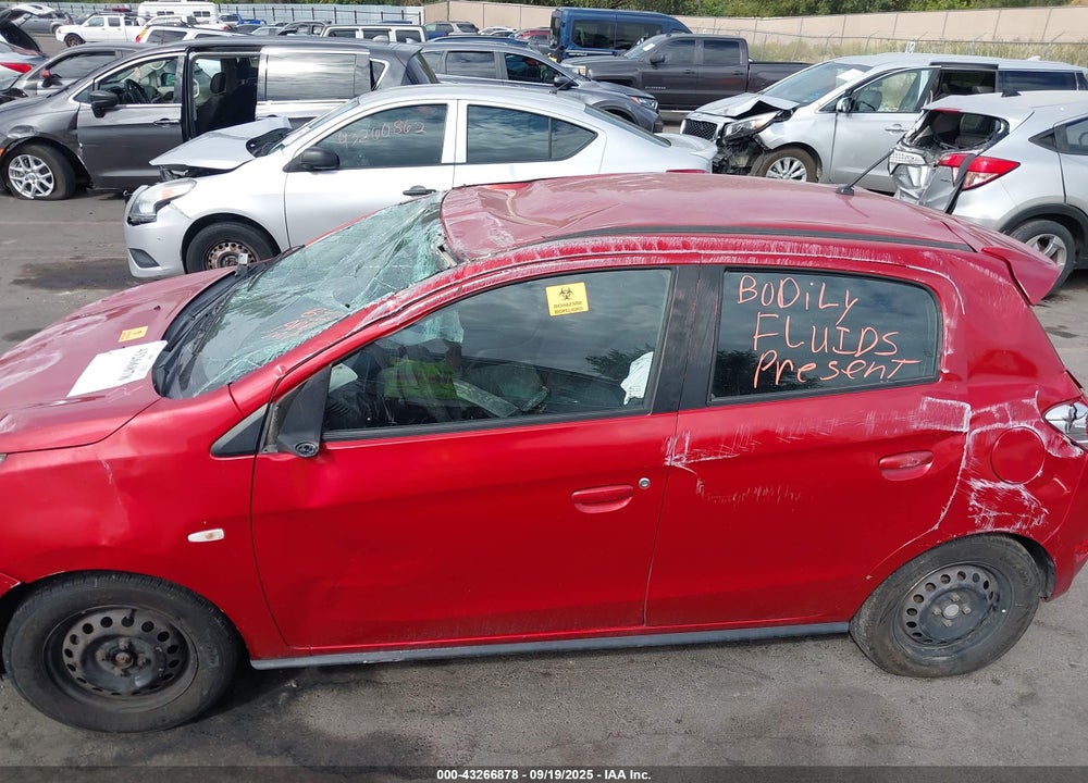 2015 MITSUBISHI MIRAGE VIN: ML32A3HJXFH044959