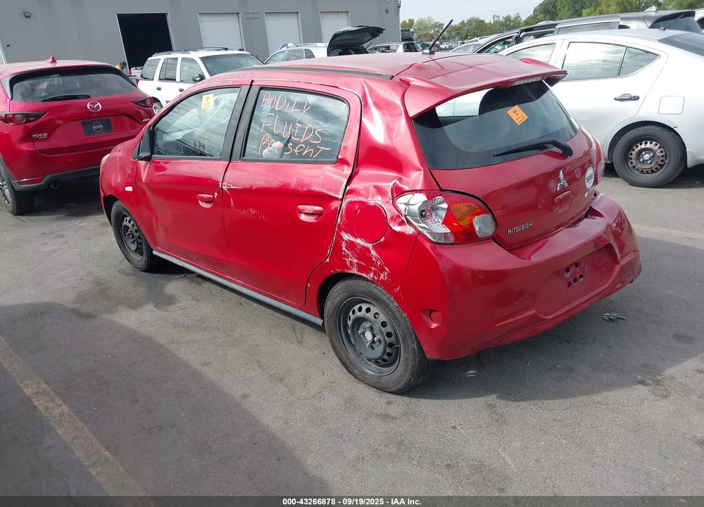 2015 MITSUBISHI MIRAGE VIN: ML32A3HJXFH044959