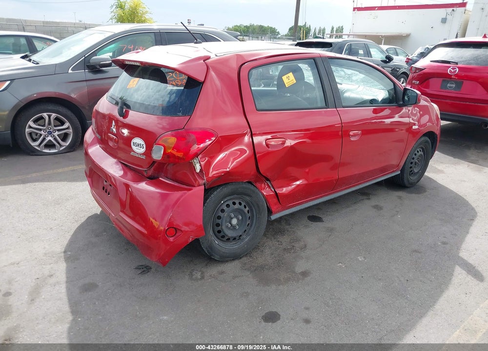 2015 MITSUBISHI MIRAGE VIN: ML32A3HJXFH044959