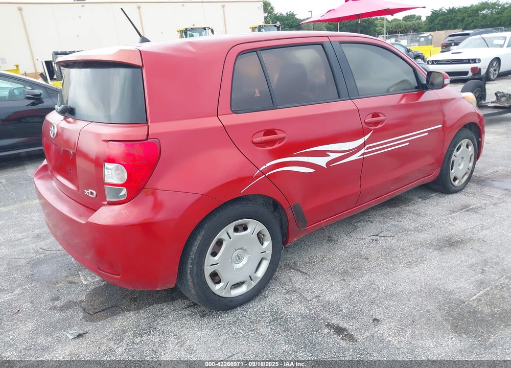 2012 SCION XD VIN: JTKKU4B42C1020357
