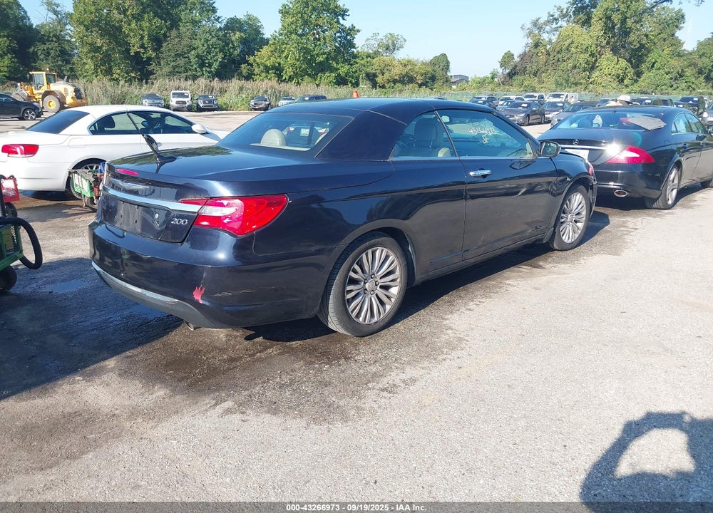 2011 CHRYSLER 200 LIMITED VIN: 1C3BC7EG2BN530270
