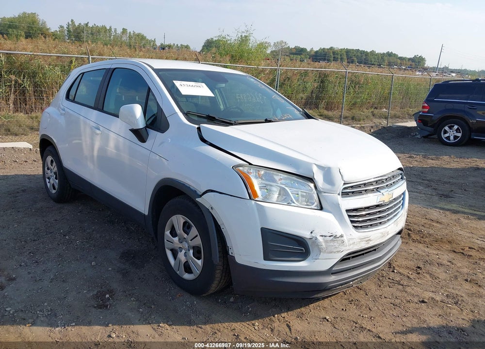 2016 CHEVROLET TRAX 1LS VIN: 3GNCJKSB0GL236687