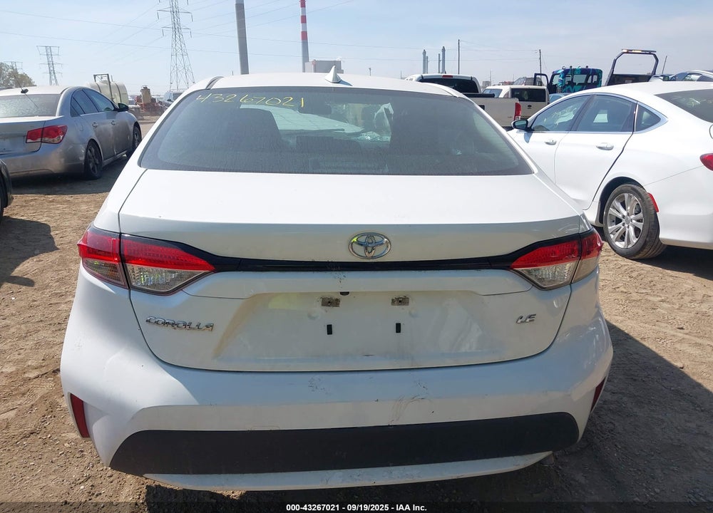 2021 TOYOTA COROLLA VIN: 5YFEPMAE1MP180457