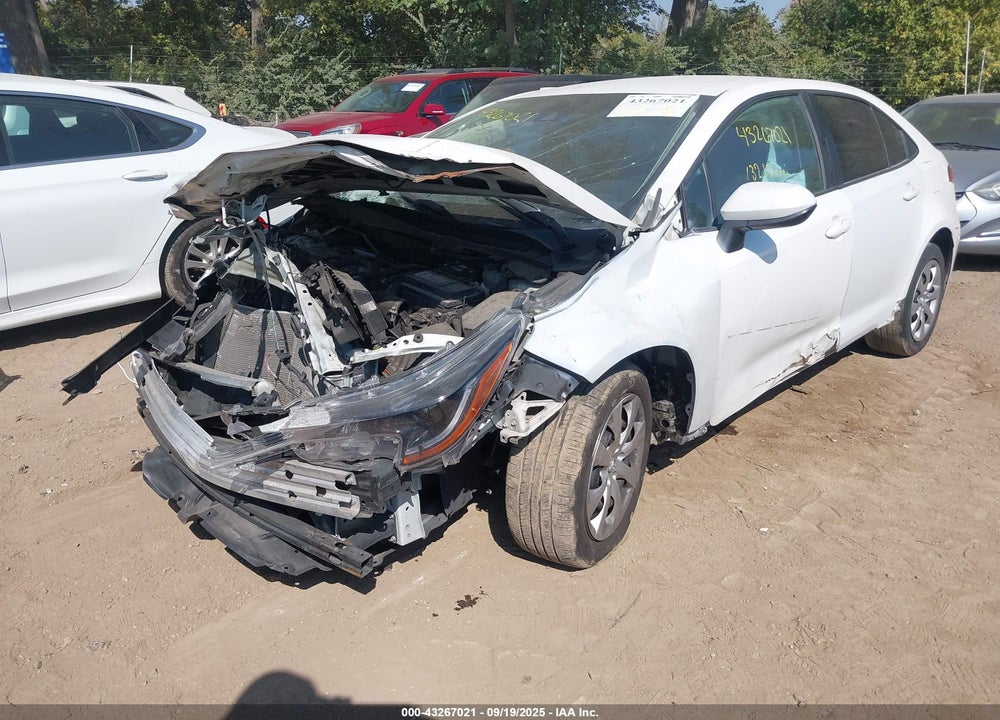 2021 TOYOTA COROLLA VIN: 5YFEPMAE1MP180457