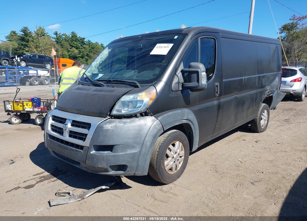 2014 RAM PROMASTER 1500 LOW ROOF VIN: 3C6TRVAGXEE101211