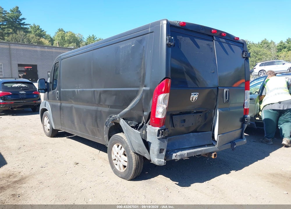 2014 RAM PROMASTER 1500 LOW ROOF VIN: 3C6TRVAGXEE101211