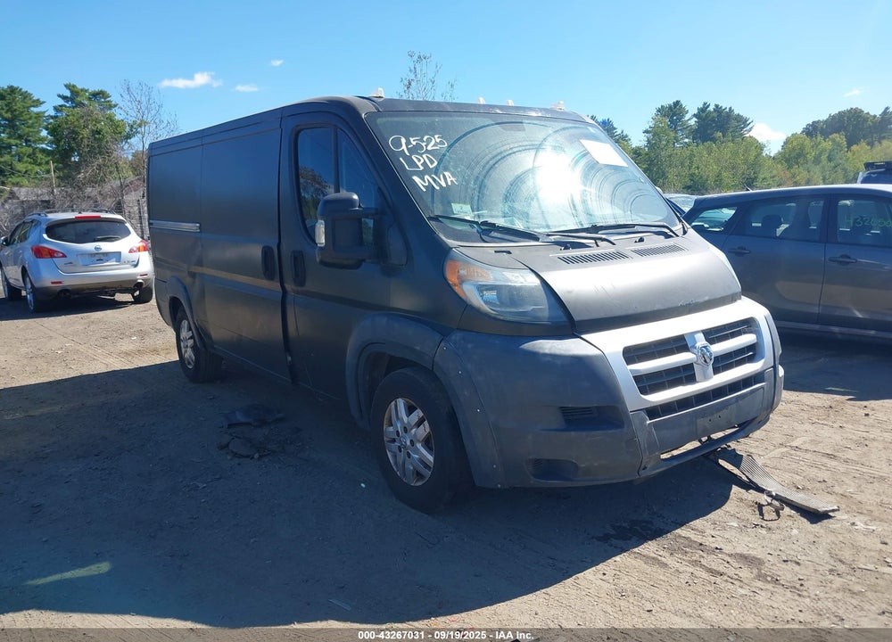 2014 RAM PROMASTER 1500 LOW ROOF VIN: 3C6TRVAGXEE101211