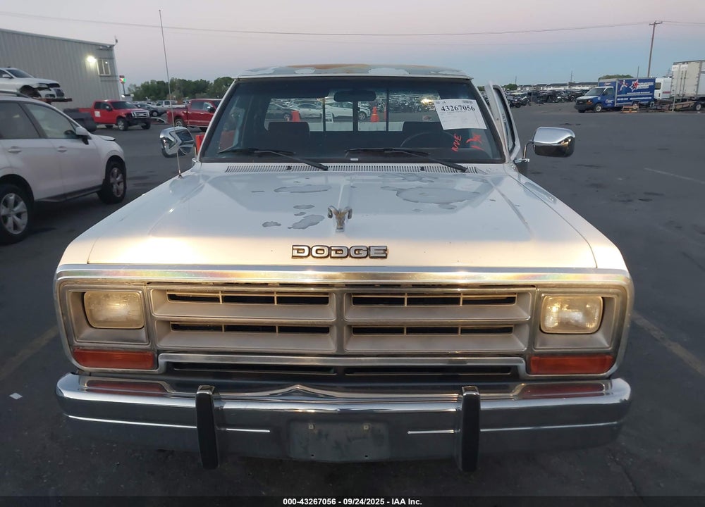 1990 DODGE D-SERIES D150 VIN: 1B7GE16YXLS600746