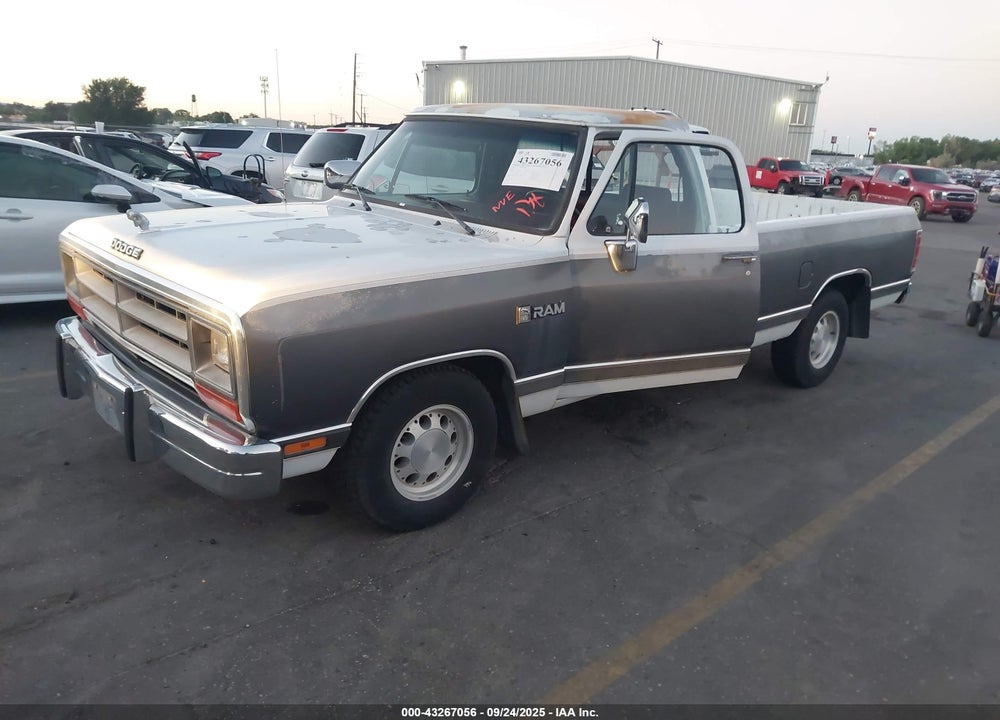 1990 DODGE D-SERIES D150 VIN: 1B7GE16YXLS600746