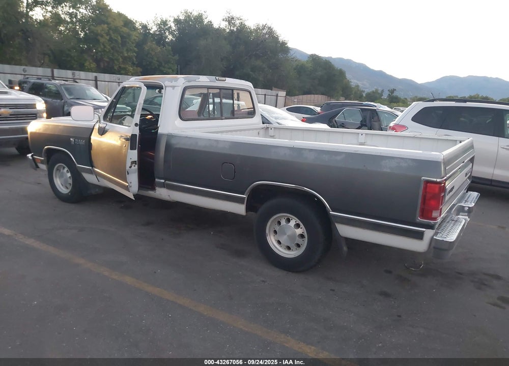 1990 DODGE D-SERIES D150 VIN: 1B7GE16YXLS600746